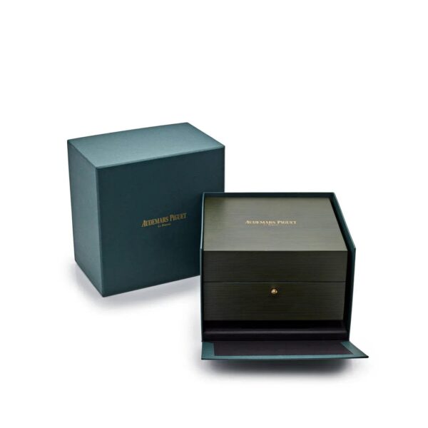 Royal Oak Selfwinding 15550BA.OO.1356BA.01 Yellow Gold Blue Turquoise Dial
