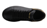 All black gold diamond tail