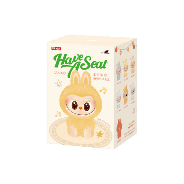 THE MONSTERS - Have a Seat Vinyl Plush Blind Box