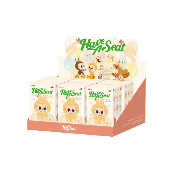 THE MONSTERS - Have a Seat Vinyl Plush Blind Box 6 packs
