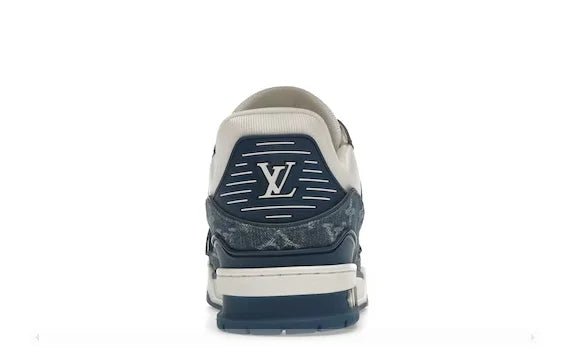 Monogram Denim White Blue