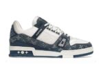 Monogram Denim White Blue