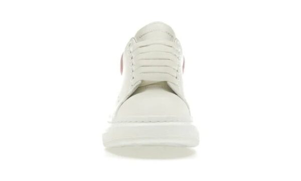Oversize Bianco Bianco Rosa Glitter