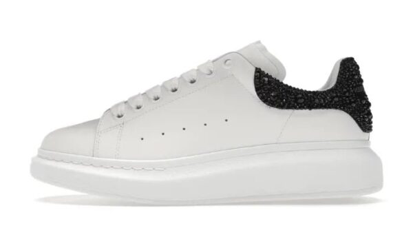 Oversized bianco nero cristallo