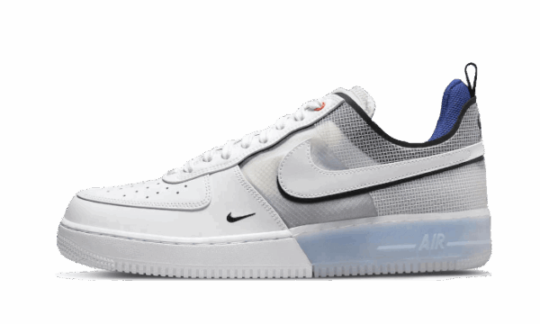 React Split White Photo Blue