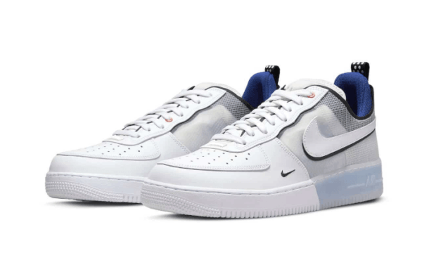 React Split White Photo Blue