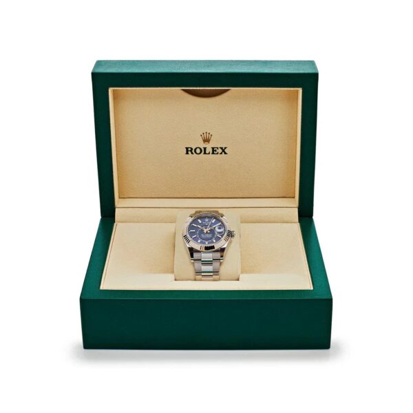 Sky-Dweller 336934 Steel Blue Dial Oyster (2024)