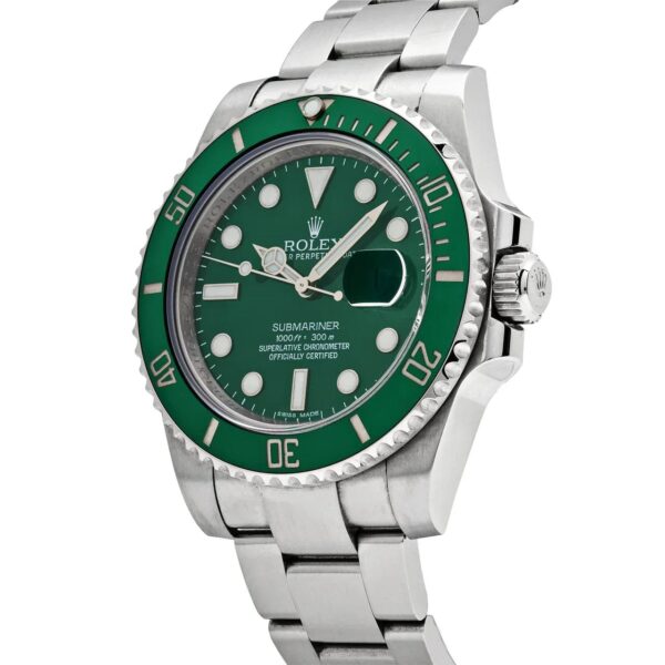Submariner Date 116610LV 'Hulk' Steel Green Dial Oyster