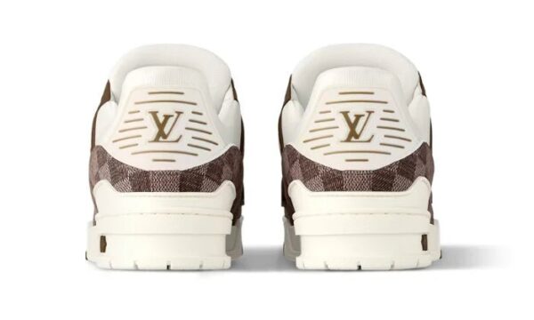 White & Brown Damier