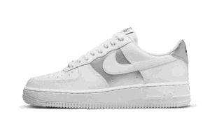 White Metallic Silver