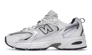 White Silver Navy