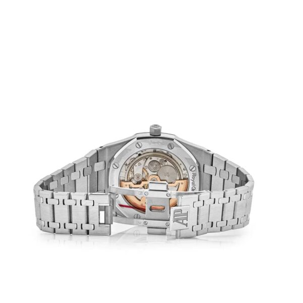 Royal Oak 15202PT.OO.1240PT.01 'Jumbo' Extra-Thin Platinum Green Dial (2021)