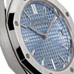 Royal Oak 15550ST.OO.1356ST.08 Steel Ice Blue Dial