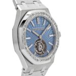 Royal Oak 26535PT.ZZ.1220PT.01 Selfwinding Flying Tourbillon Platinum Light Blue Dial
