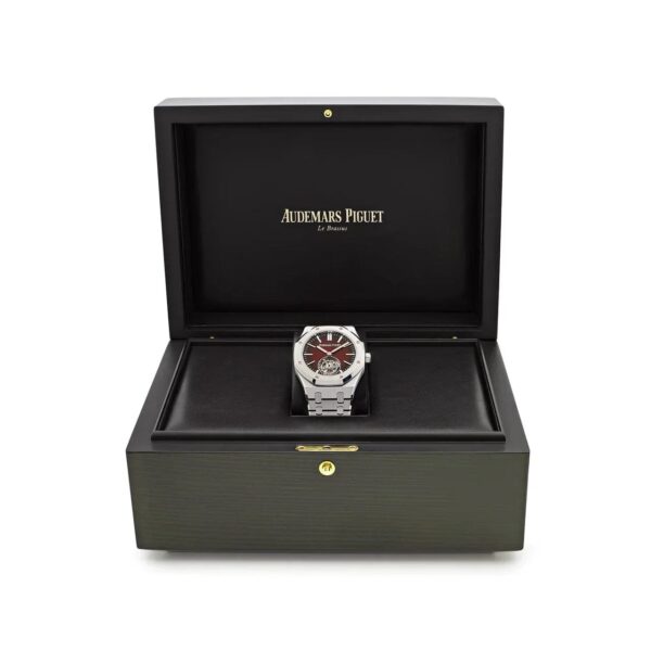 Royal Oak 26730ST.OO.1320ST.05 Selfwinding Flying Tourbillon Red Burgundy Steel