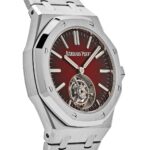 Royal Oak 26730ST.OO.1320ST.05 Selfwinding Flying Tourbillon Red Burgundy Steel