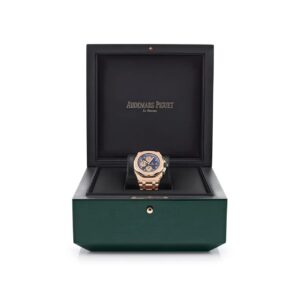 Royal Oak Offshore 26238OR.OO.2000OR.01 Chronograph 'Brick' Rose Gold Blue Dial