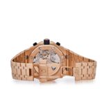Royal Oak Offshore 26238OR.OO.2000OR.01 Chronograph 'Brick' Rose Gold Blue Dial