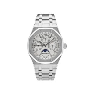 Royal Oak Perpetual Calendar 26574ST.OO.1220ST.01 Steel White Dial