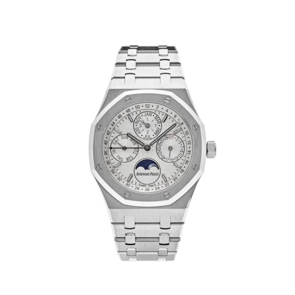 Royal Oak Perpetual Calendar 26574ST.OO.1220ST.01 Steel White Dial