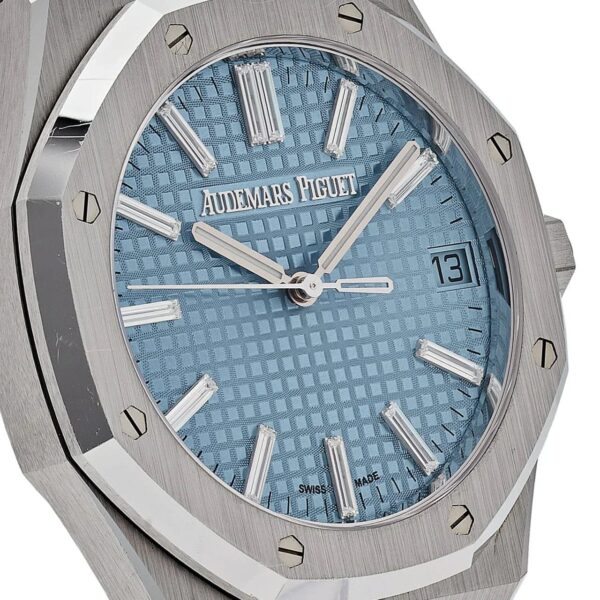 Royal Oak Selfwinding 15510BC.OO.1320BC.01 White Gold Blue Dial Limited Edition