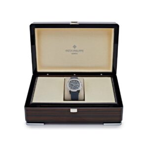Aquanaut 5164G-001 'Travel Time' White Gold Blue-Gray Dial (2024)
