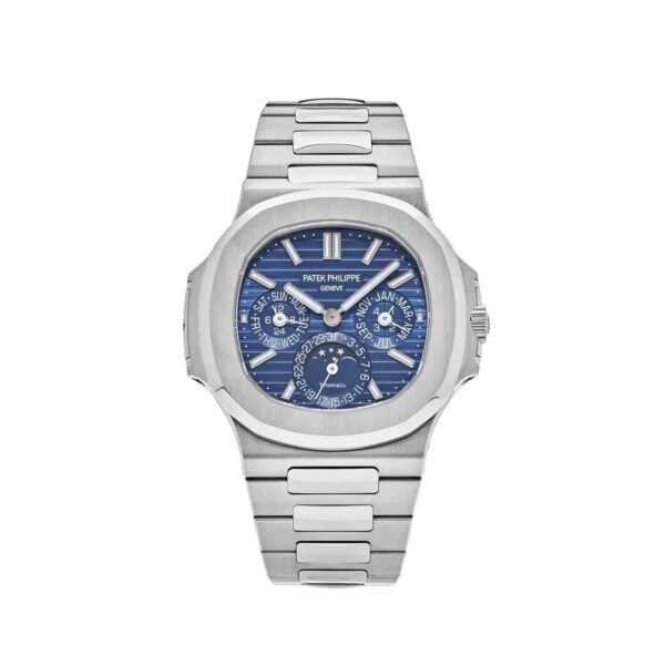 Nautilus 5740/1G-001 'Tiffany & Co.' Perpetual Calendar Moon Phase White Gold Blue Dial (2019)
