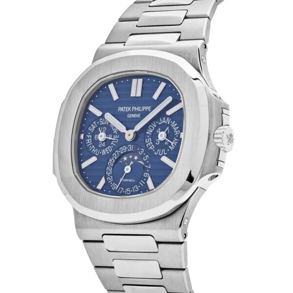 Nautilus 5740/1G-001 'Tiffany & Co.' Perpetual Calendar Moon Phase White Gold Blue Dial (2019)