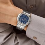 Nautilus 5740/1G Perpetual Calendar Moon Phase White Gold Blue Dial (2019)