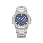 Nautilus 5740/1G Perpetual Calendar Moon Phase White Gold Blue Dial (2019)