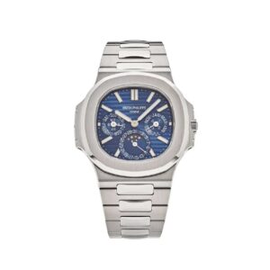 Nautilus 5740/1G Perpetual Calendar Moon Phase White Gold Blue Dial (2019)