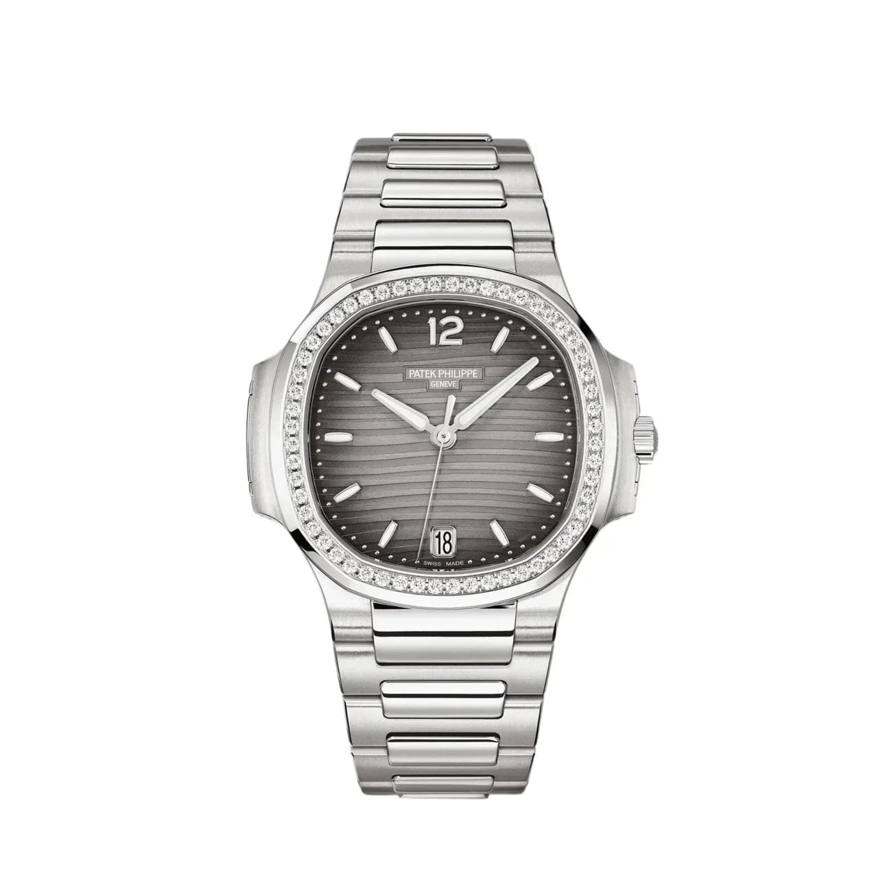 Nautilus 7118/1200A-011 Ladies' Steel Gray Dial Diamond Bezel (2023)