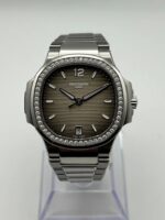 Nautilus 7118/1200A-011 Ladies' Steel Gray Dial Diamond Bezel (2023)