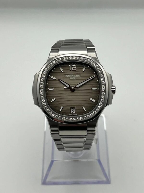 Nautilus 7118/1200A-011 Ladies' Steel Gray Dial Diamond Bezel (2023)