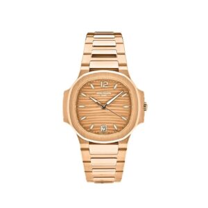 Nautilus 7118/1R-010 'Ladies' Rose Gold Golden Dial (2021)