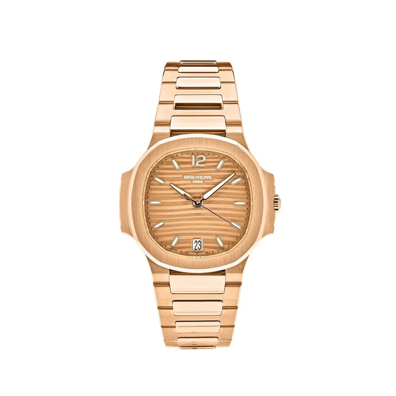 Nautilus 7118/1R-010 'Ladies' Rose Gold Golden Dial (2021)