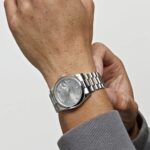 Day-Date 118206 Platinum Silver Diamond Dial (2022)