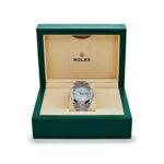 Day-Date II 218206 Platinum Blue Diamond Dial