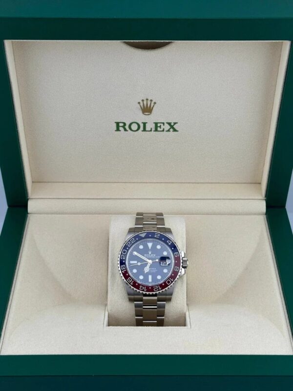 GMT-Master II 126719BLRO 'Pepsi' White Gold Blue Dial (2021)