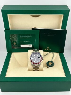 GMT-Master II 126719BLRO 'Pepsi' White Gold Blue Dial (2021)