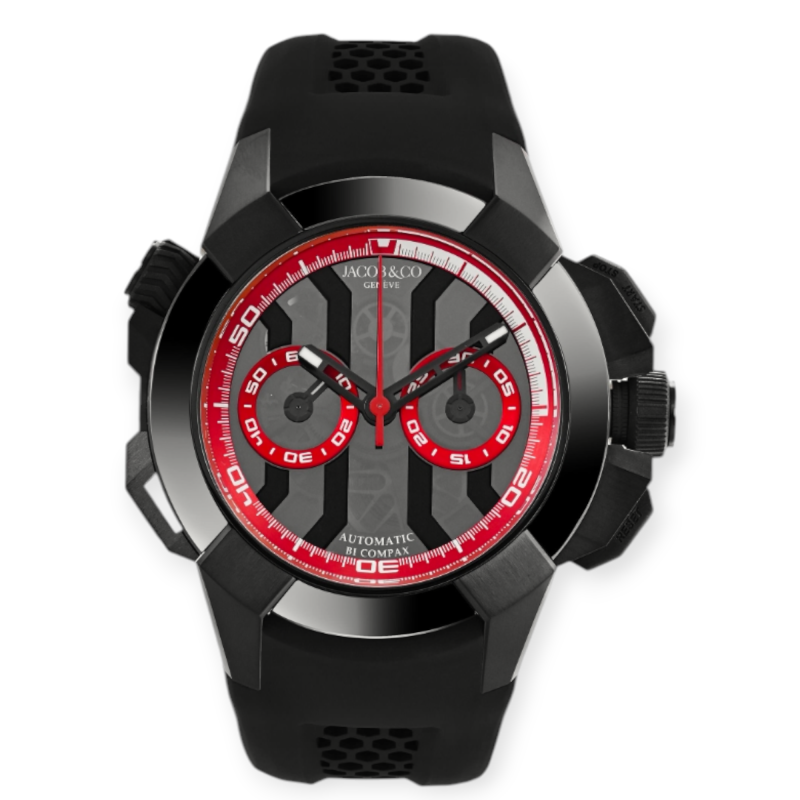 Jacob & Co. Epic X Chrono Titanium & Black DLC 47mm