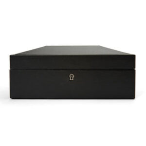 WOLF British Racing 8 Piece Watch Box | Black