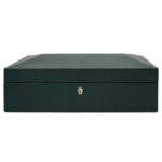 WOLF British Racing 15 Piece Watch Box | Green