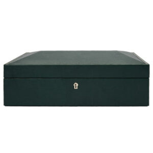 WOLF British Racing 15 Piece Watch Box | Green