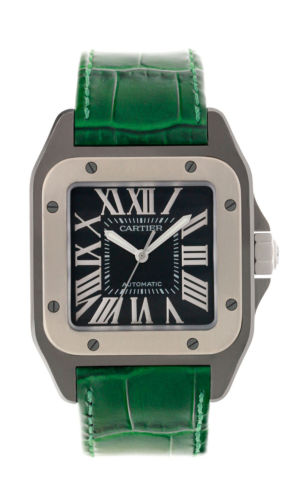 Cartier Santos 100 Carbon / 100 ADLC 40mm