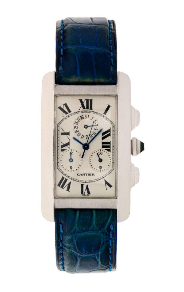 Cartier Tank American White Gold