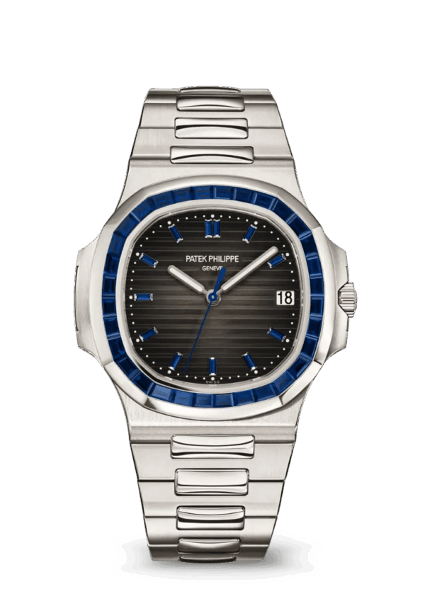Nautilus Platinum Sapphire Black Dial 40mm