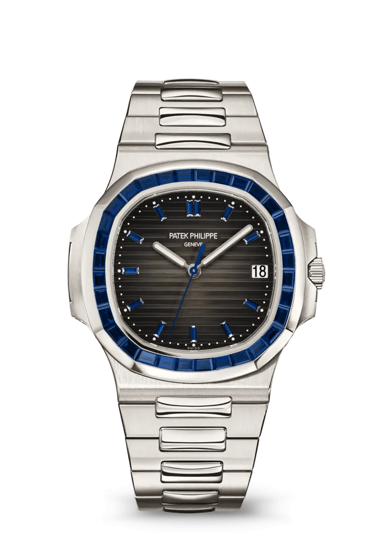 Nautilus Platinum Sapphire Black Dial 40mm