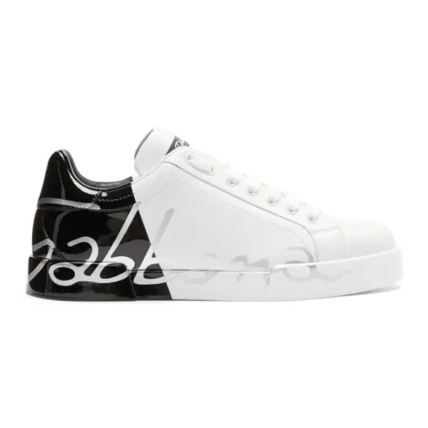 White Patent Trim Portofino